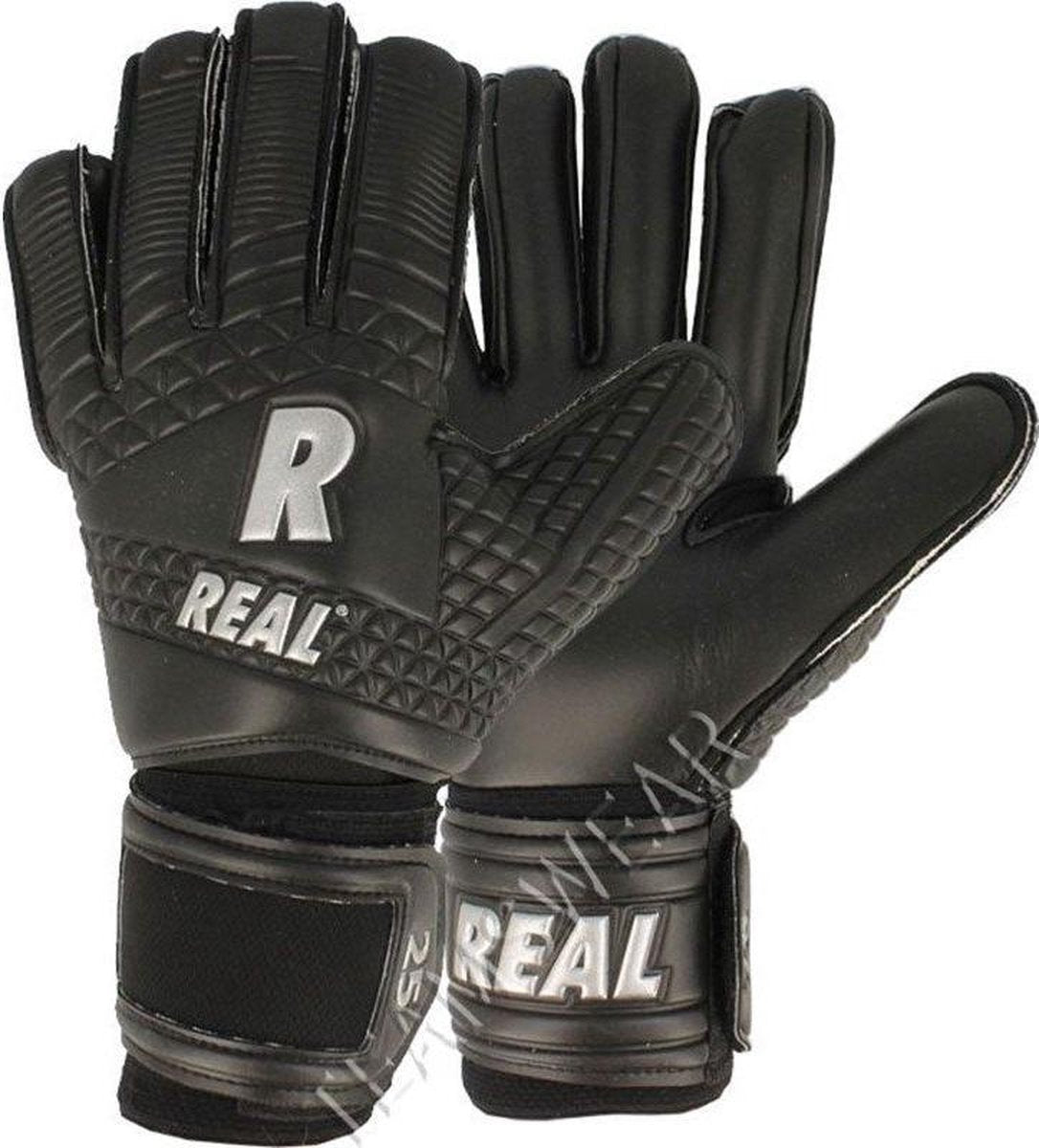 Real Dynamic (Limited) Keepershandschoenen Heren - Zwart / Zilver | Maat: 9