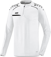 Jako Ziptop Prestige Wit-Zwart Maat 2XS