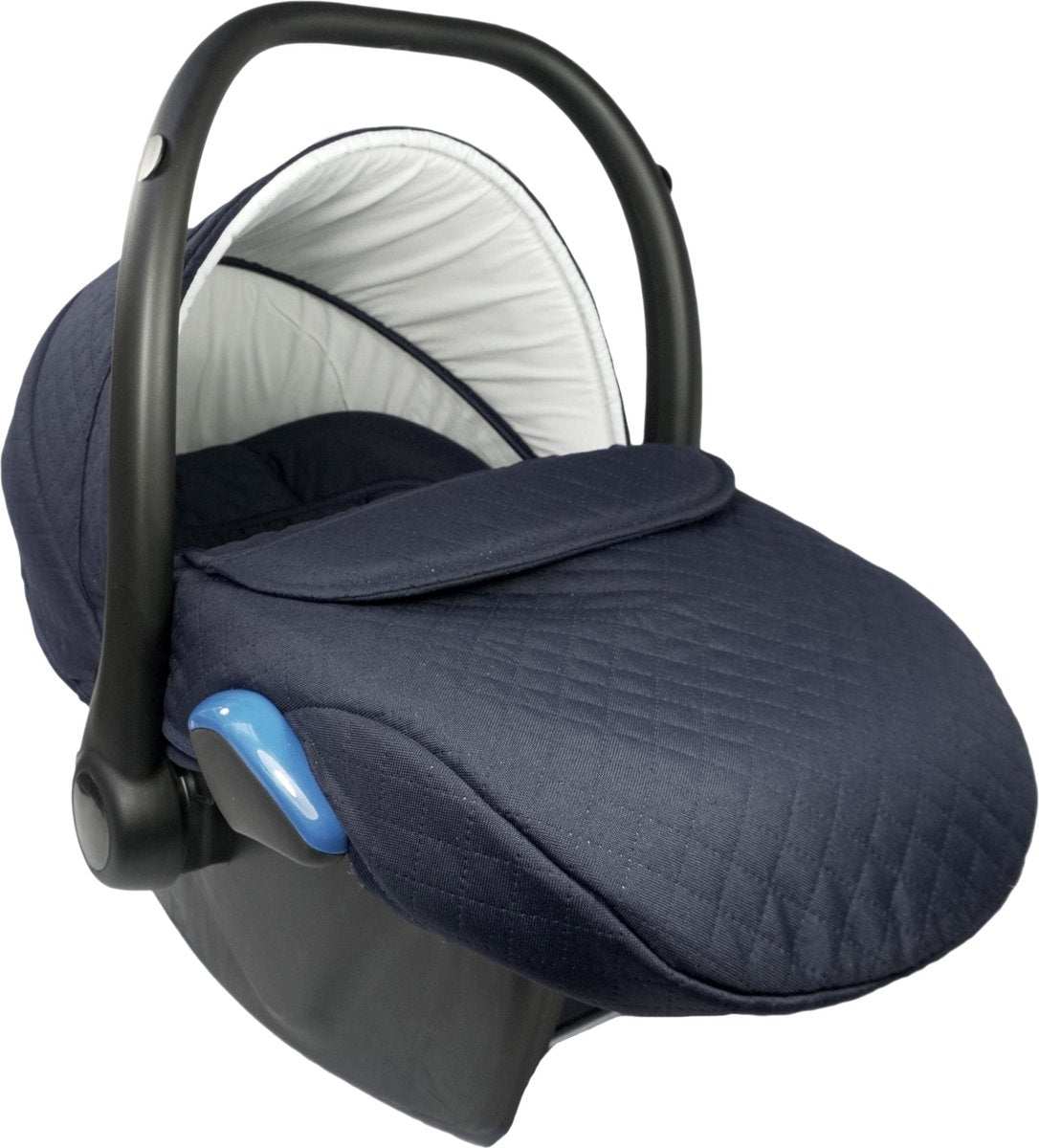 P'tit Chou Trento  Autostoel Stof - Navy Blauw  - Gratis accessoires