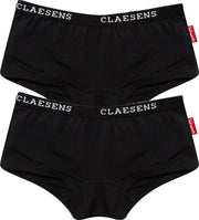 Claesen's Meisjes 2-pack Boxershort - Blacks - Maat 92-98