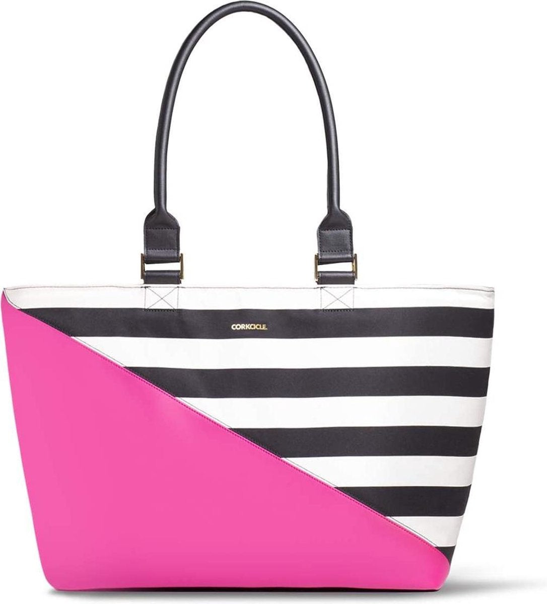 Corkcicle Virginia Tote - Pink Stripe