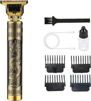 Draadloze baard trimmer - Tondeuse - Draadloos - Oplaadbaar - Goud