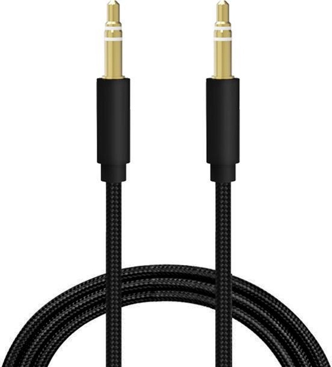 BeHello BEHHPA00008 audio kabel 1 m 3.5mm Zwart