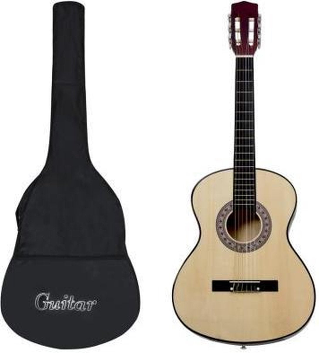 12 delige Classical Acoustic Gitaar Beginner Set 4/4 39