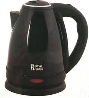 Royal Swiss Waterkoker - Waterkoker 360° rotatie 1.8 Liter 1500w Zwart