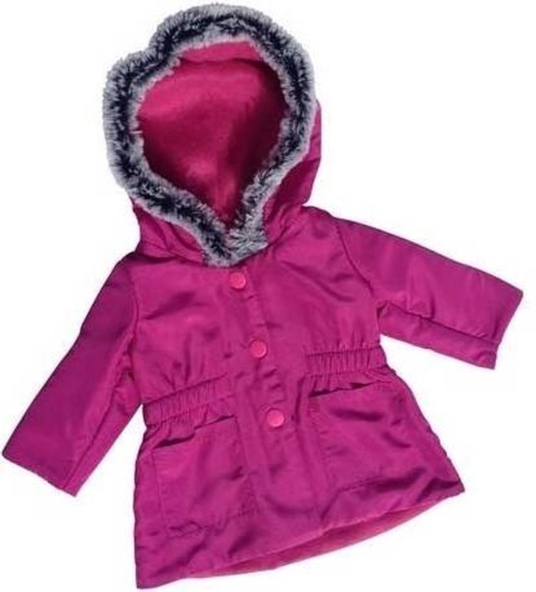 Amleg Winterjas Mini Mommy 38-41 Cm Paars