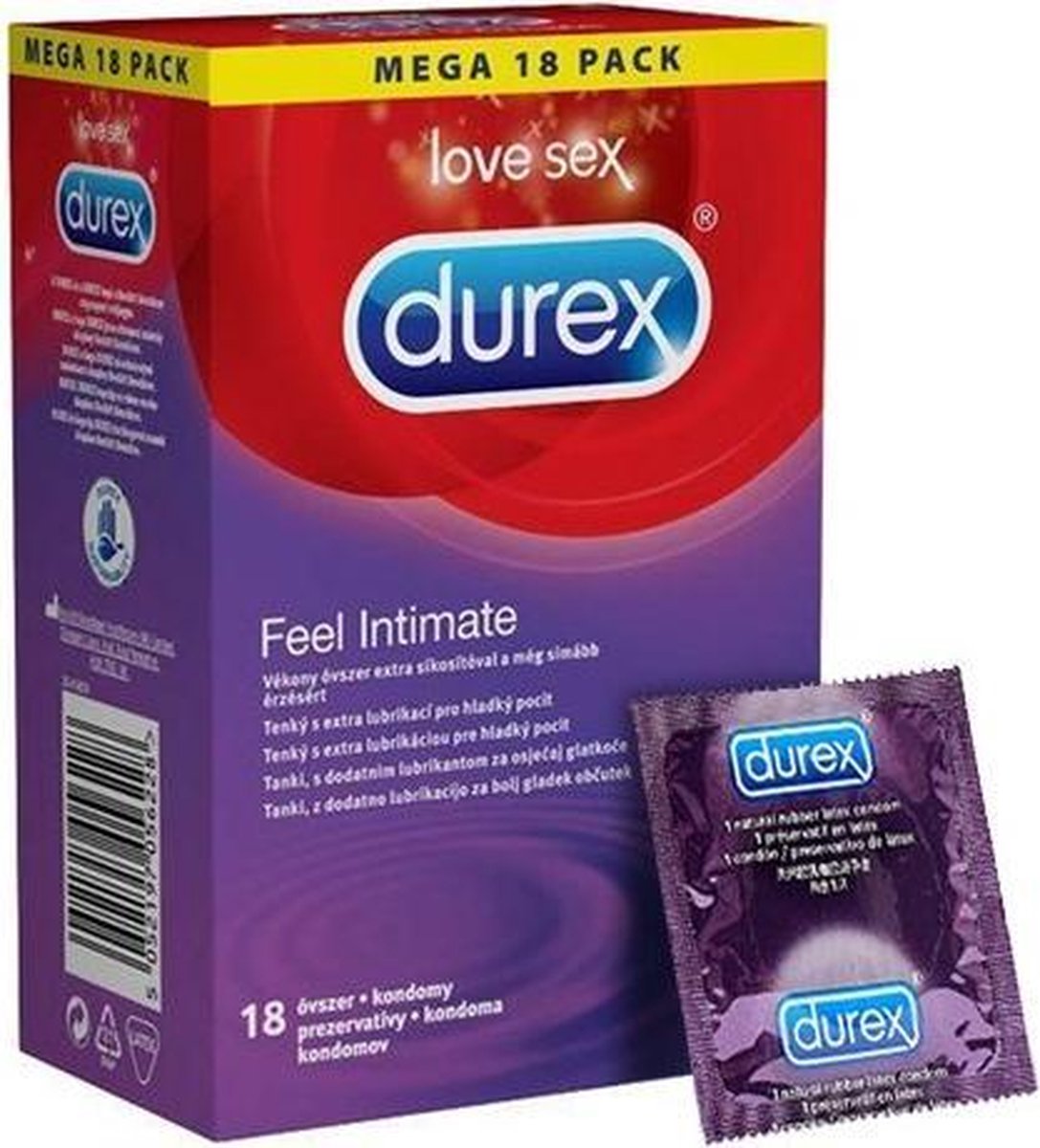 Durex - Feel Intimate condooms 18 stuks