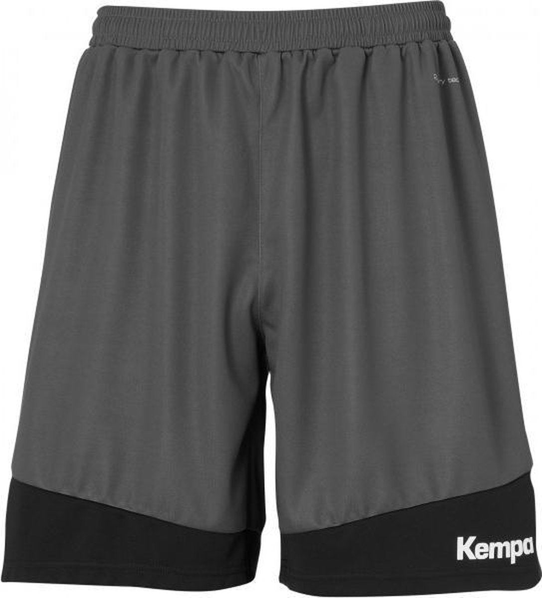 Kempa Emotion 2.0 Short kinderen - grijs/zwart - maat 140