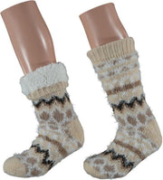 HomeSocks Antislip Cosy gebroken wit