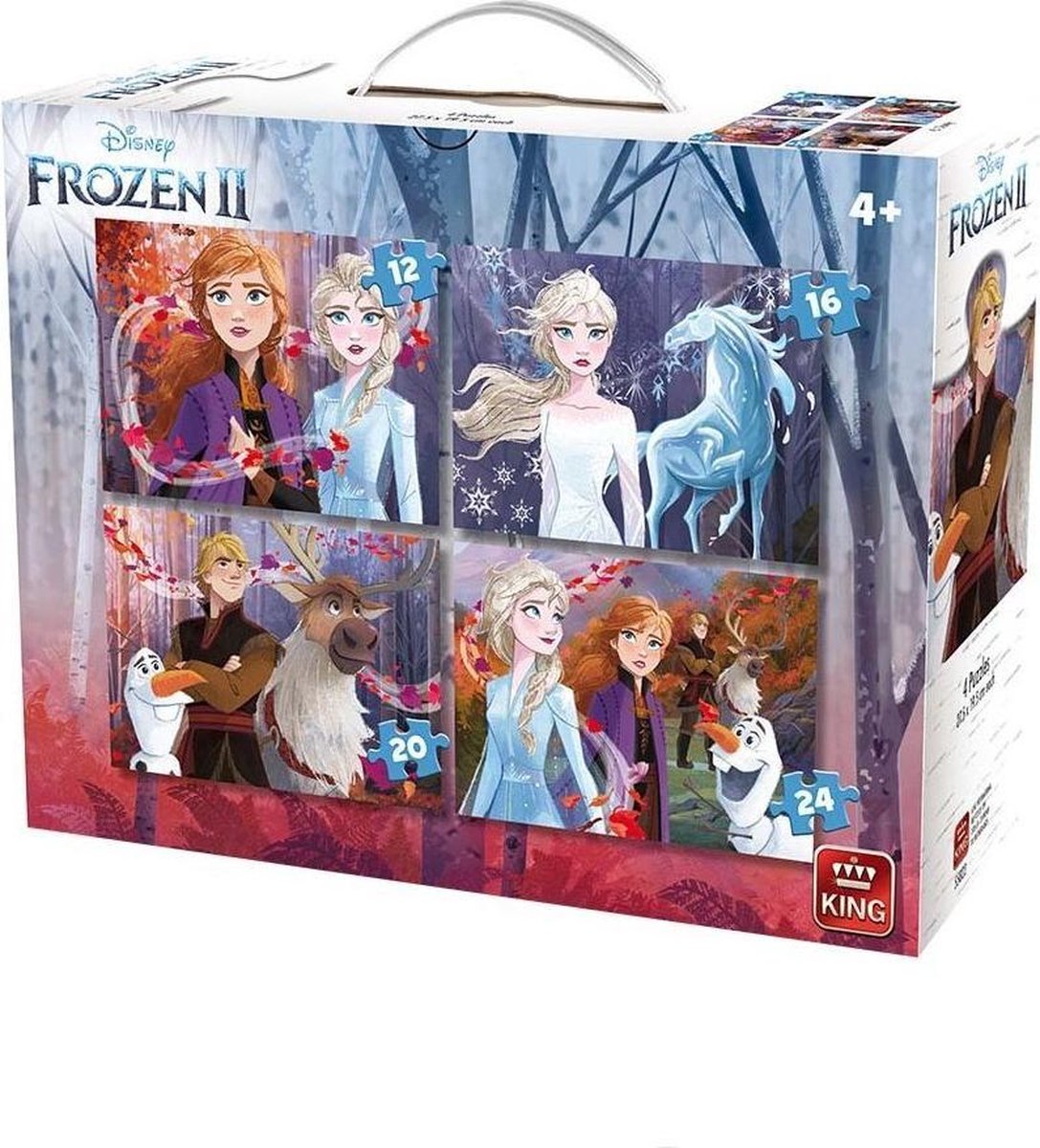 4 in 1 Puzzel Frozen 2