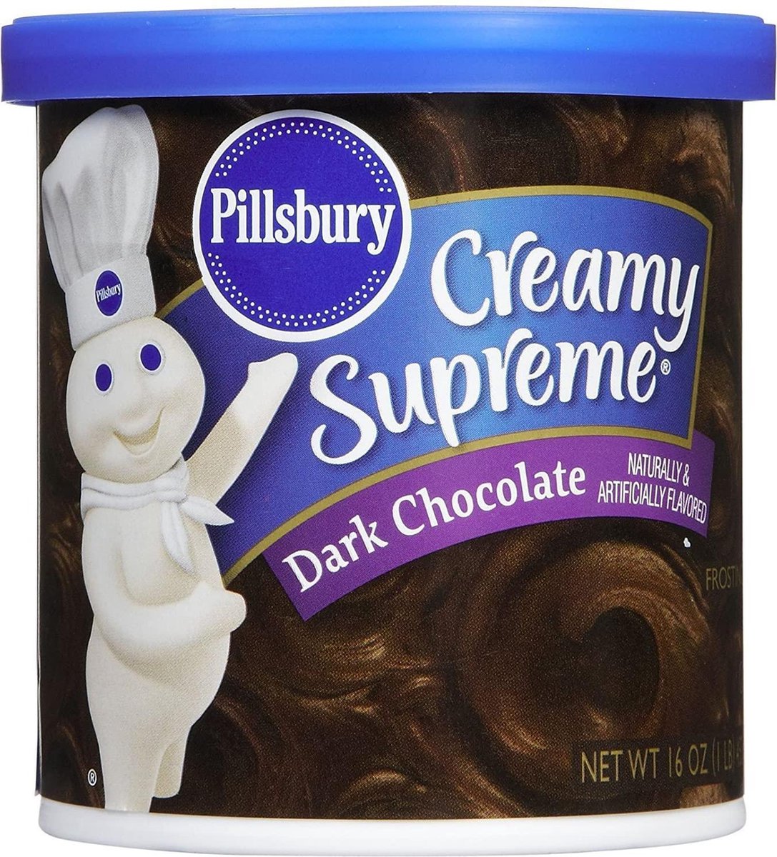 Pillsbury Creamy Supreme Dark Chocolate Frosting 473 ml