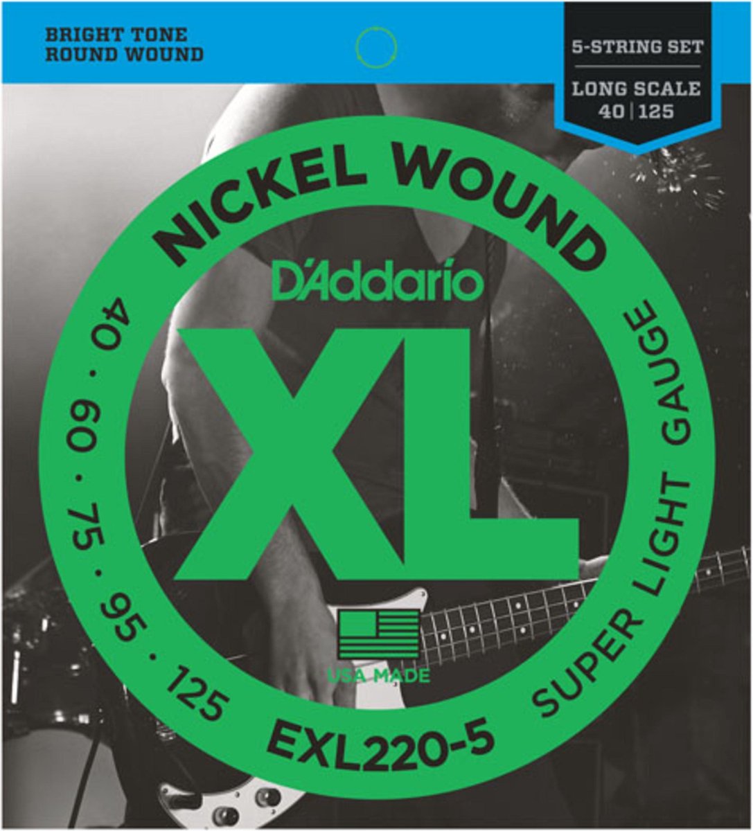 5er bas XL nikkel 40-125 40-60-75-95-125