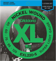 5er bas XL nikkel 40-125 40-60-75-95-125