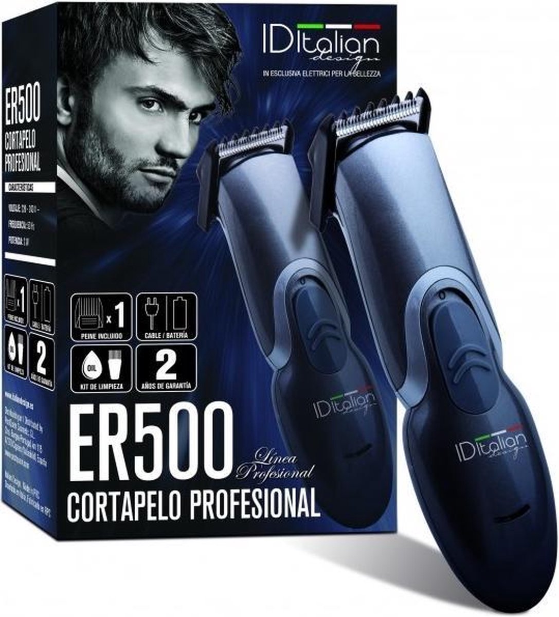 ID Italian ER 500 Blauw Oplaadbaar