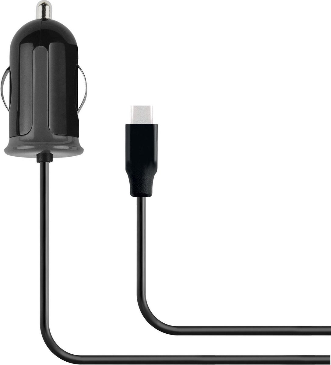 Mobiparts Car Charger USB-C 2.4A Black