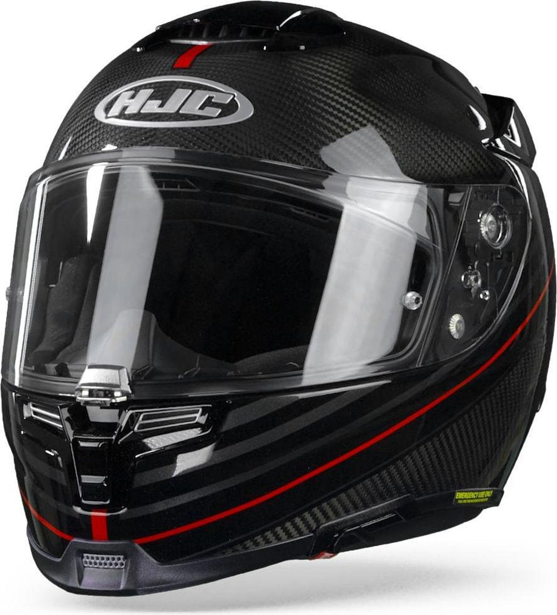 HJC RPHA 70 Carbon Artan Black Red MC1 Full Face Helmet S