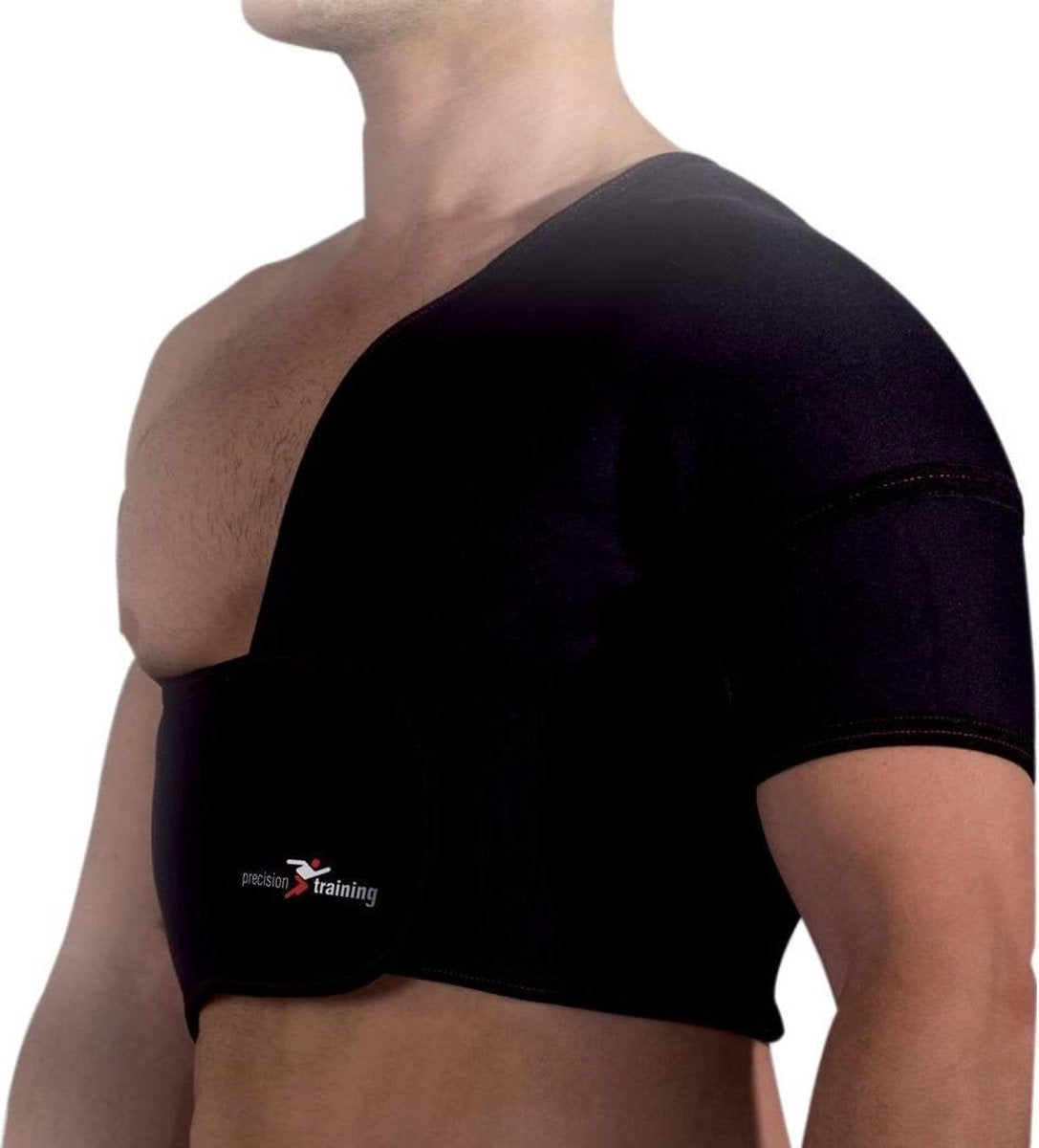 Precision Schoudersteun Links Neopreen/nylon Zwart Maat M