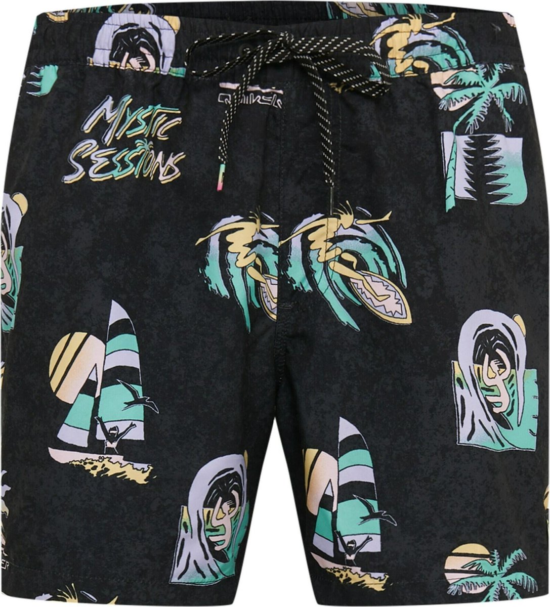 Quiksilver zwemshorts island pulse 15 Lichtgeel-Xl