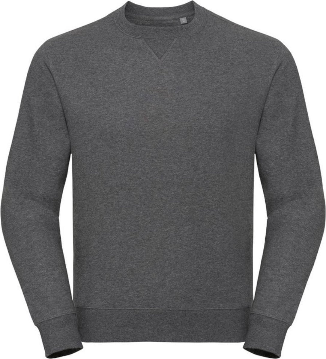 Russell Heren Authentieke Melange Sweatshirt (Koolstofmelange)