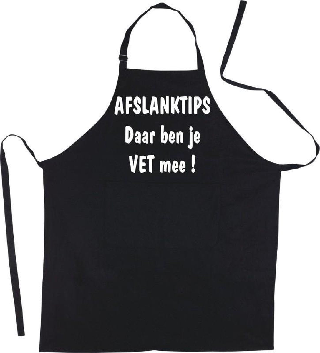 Mijncadeautje Luxe Schort Afslanktips