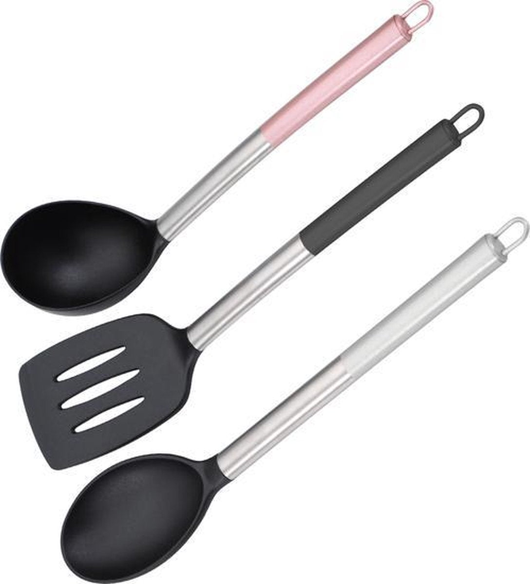 3PC SET NYLON KEUKENGEREEDSCHAP