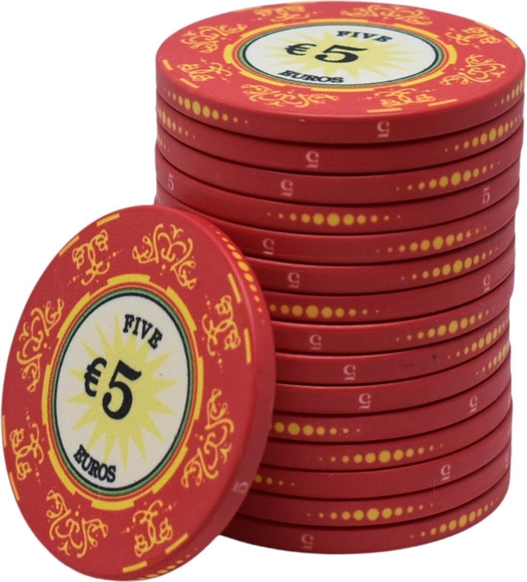 Macau deluxe keramische chips €5