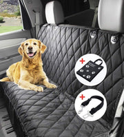 Rexa® Hondendeken voor de achterbank met gordel 152 x 147 cm | Hoogwaardig kwaliteit waterbestendig | Dierendeken auto waterdicht