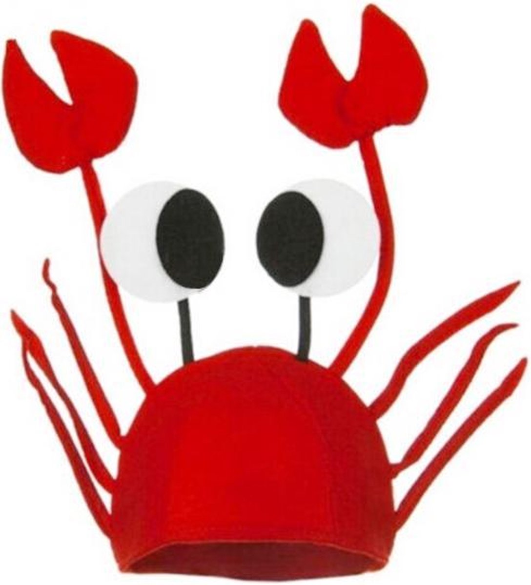 Krab muts met scharen