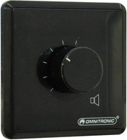 OMNITRONIC PA Volume Controller 20W stereo bk