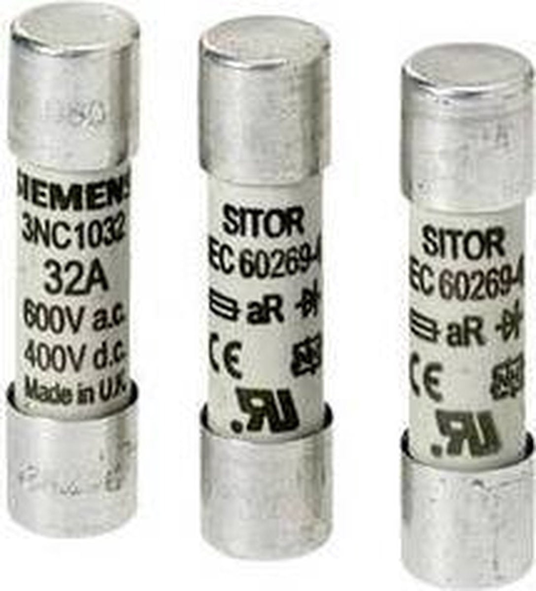 Siemens 3NC2240 Cilinderzekeringsinzetstuk 40 A 690 V