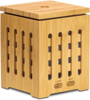 Aroma Diffuser Bamboo Vierkant