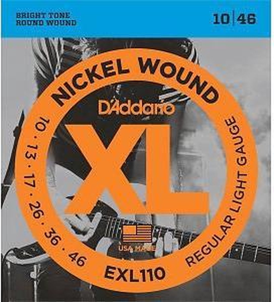 D'Addario Western 010-047 Dun