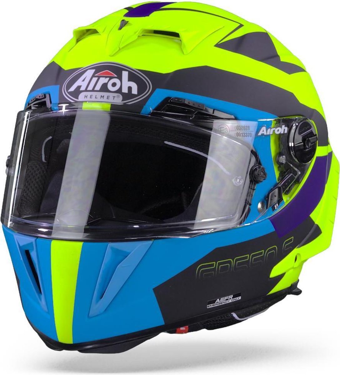Airoh GP550 S Vektor Blue Matt Full Face Helmet L