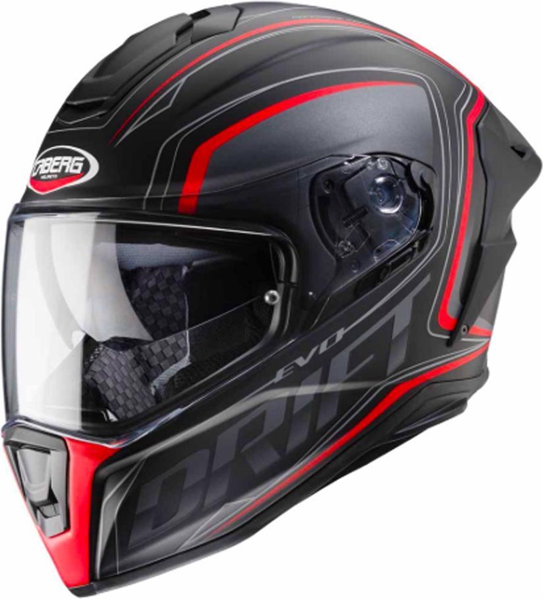 Caberg Integraalhelm Drift Evo Integra - Zwart / Rood-Extra Large