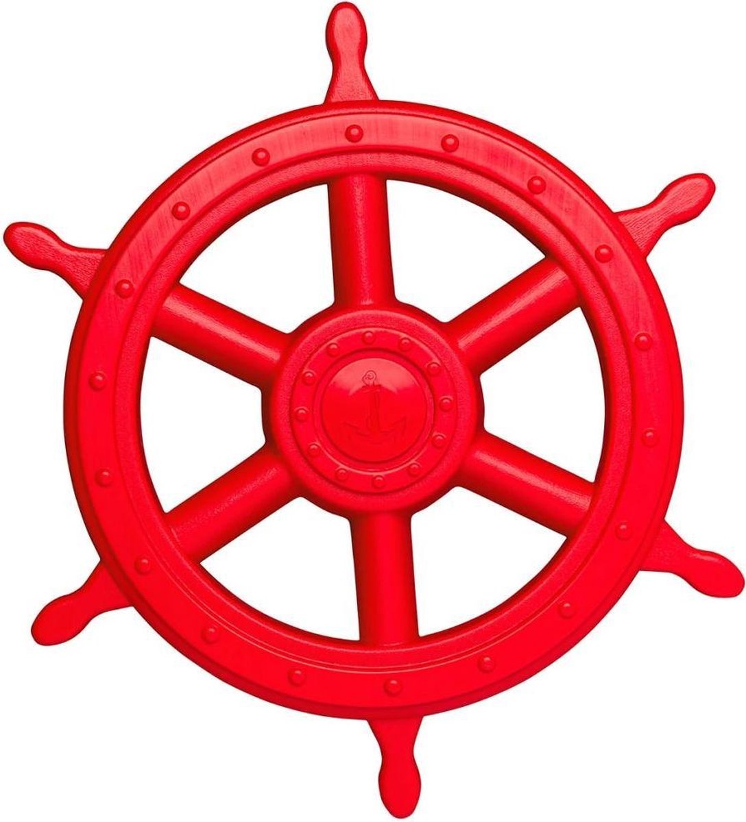 Groot piratenstuur rood