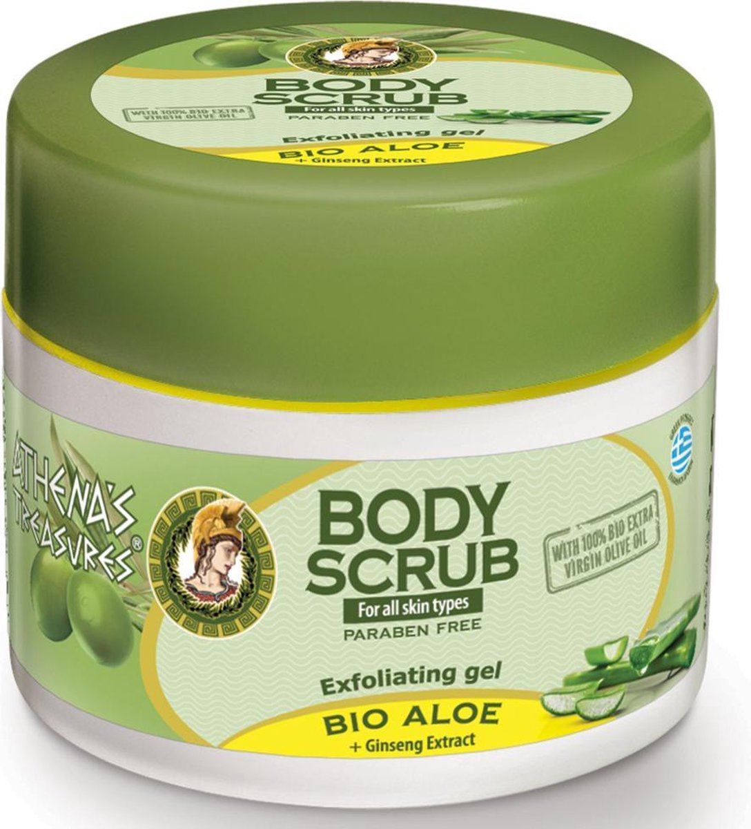 Pharmaid Athenas Treasures Body Scrub Peeling Gel Aloe Vera  | Bio Aloe 200ml
