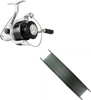Mitchell - Werpmolen - MX1 2000 - Inclusief  Berkley X9 0.14mm gevlochten lijn.