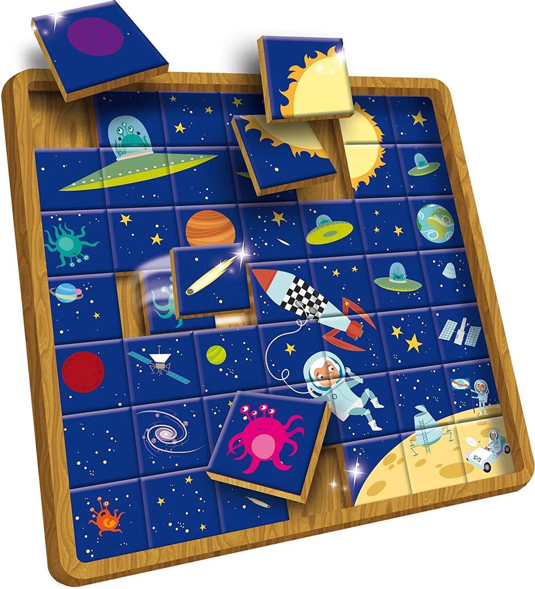Creative Puzzle In Space