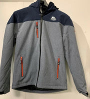 Nordberg heren softshell jas Borg grey/navy - maat 3XL