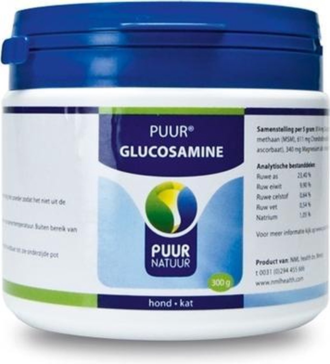 Puur glucosamine voor de hond en kat - 300 gr - 1 stuks