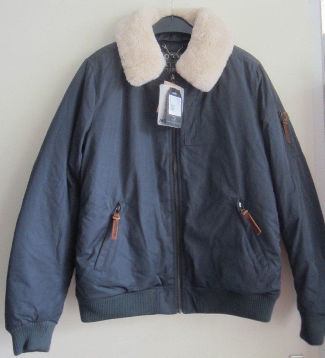 Moscow Padded Bomberjack - Dark Emerald - Maat M