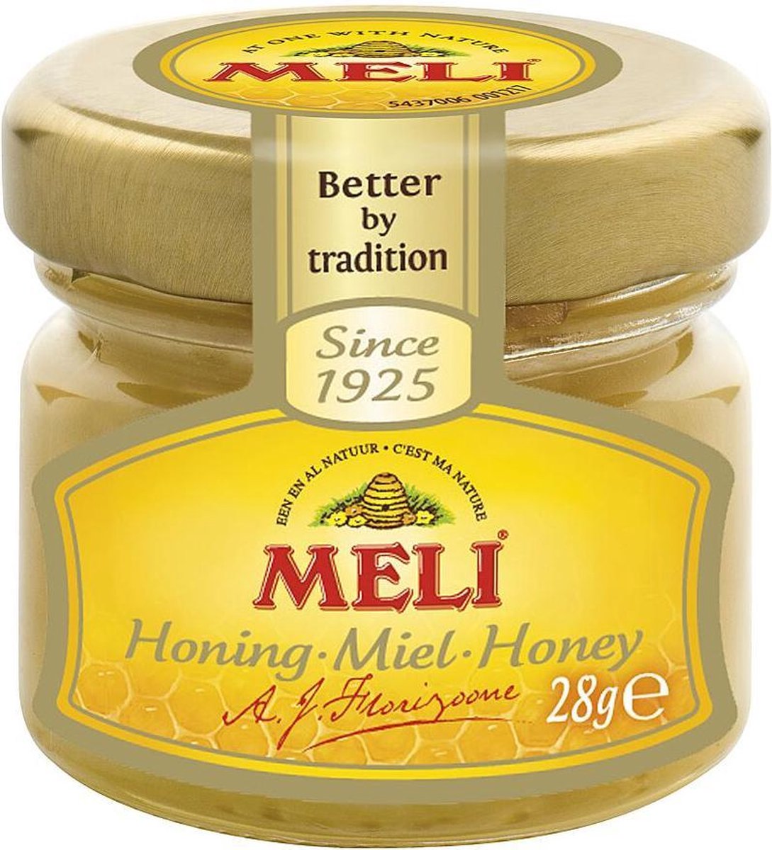 Meli mini honing potjes 28g x 10