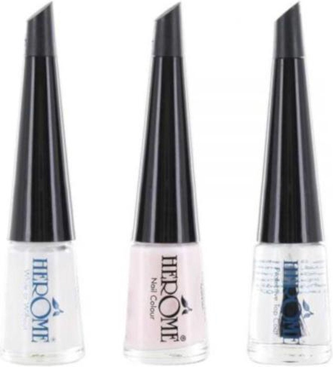 Herome Mini French Manicure Set - 3 x 4ml - In Drie Stappen Een Complete French Manicure - Reisformaat