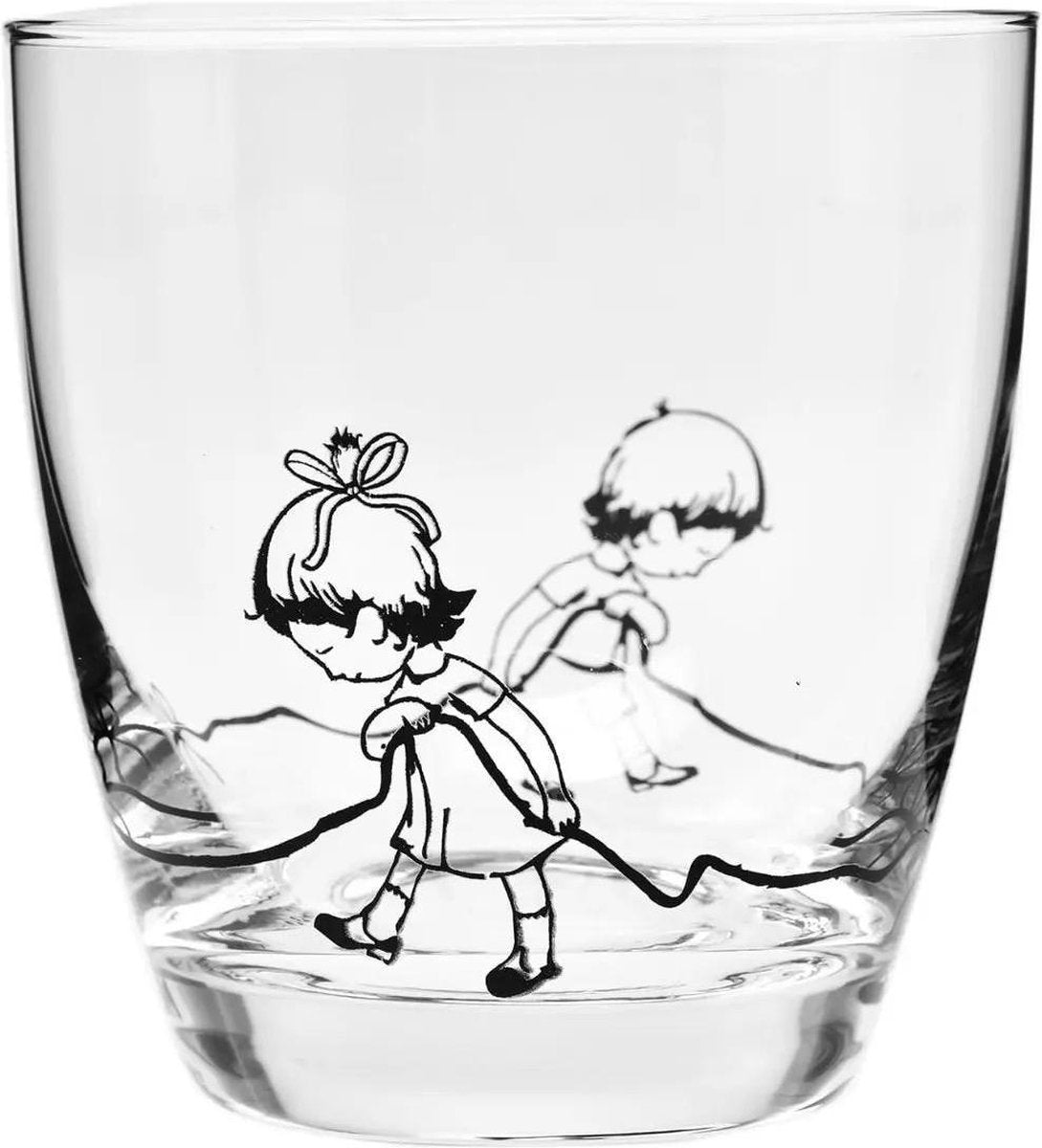 Krosno drinkglazen Hans en Grietje design - 2 stuks - 370 ml