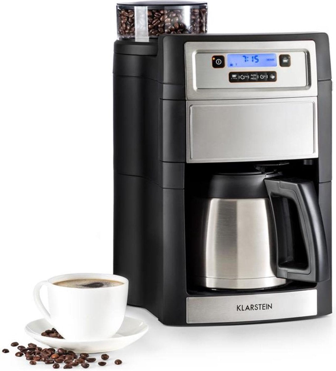 Klarstein Aromatica II Duo koffiezetapparaat geïntegreerd maalwerk 1