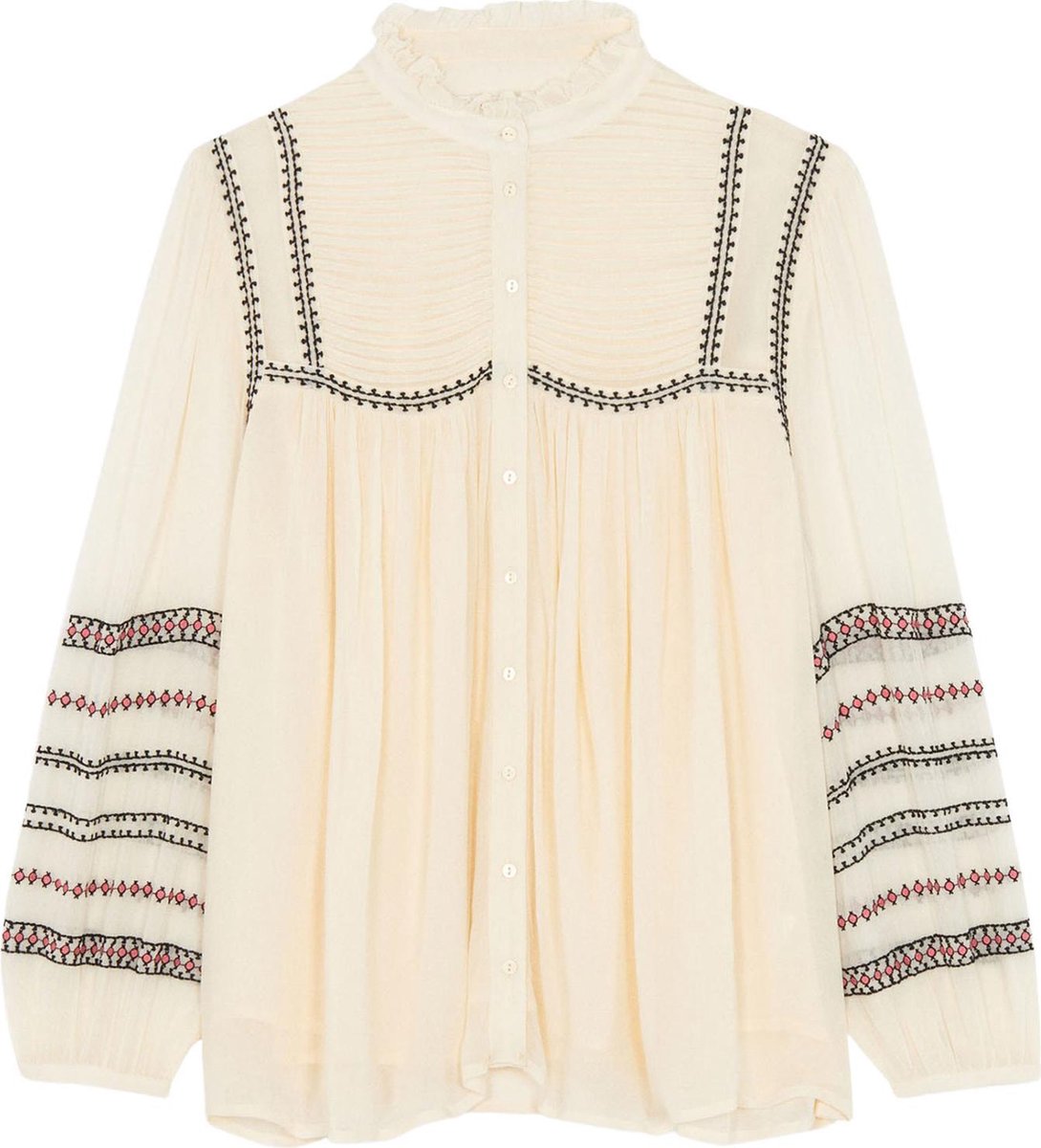 Ba&sh Celeste Blouse Ecru  dames maat 36