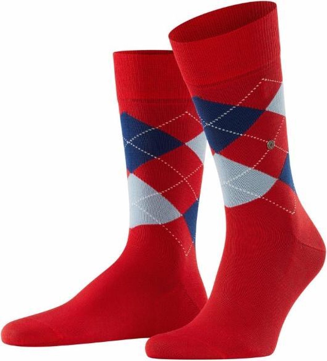 Burlington Manchester Herensok 20182 - Rood 8070 scarlet Heren - 40-46
