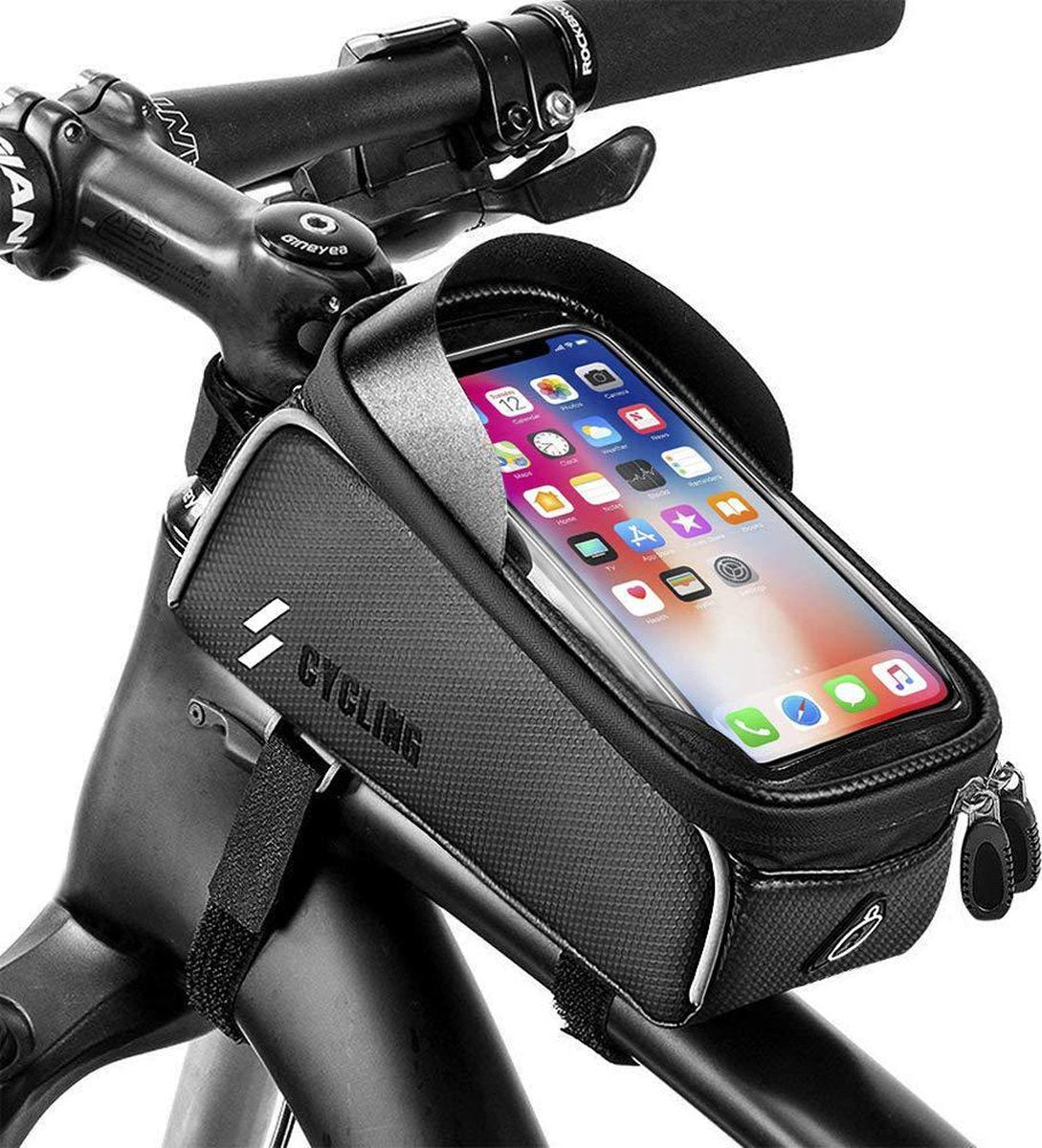 Fiets Motorfiets Telefoon Houder Waterdicht Voorframe
