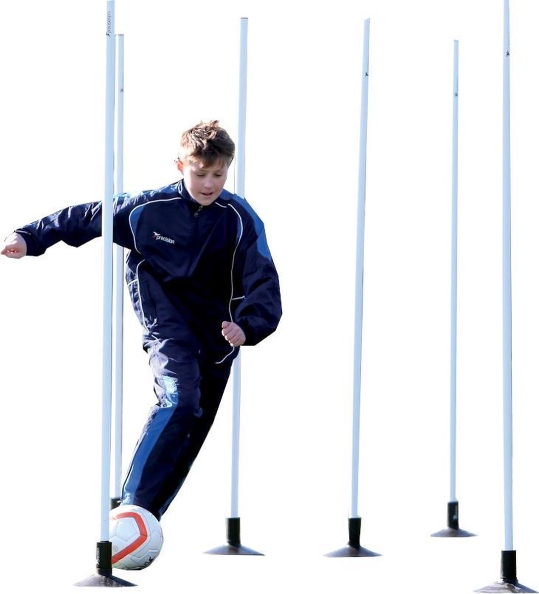 Precision Trainingspalen 170 Cm  Pvc/staal Wit 13-delig