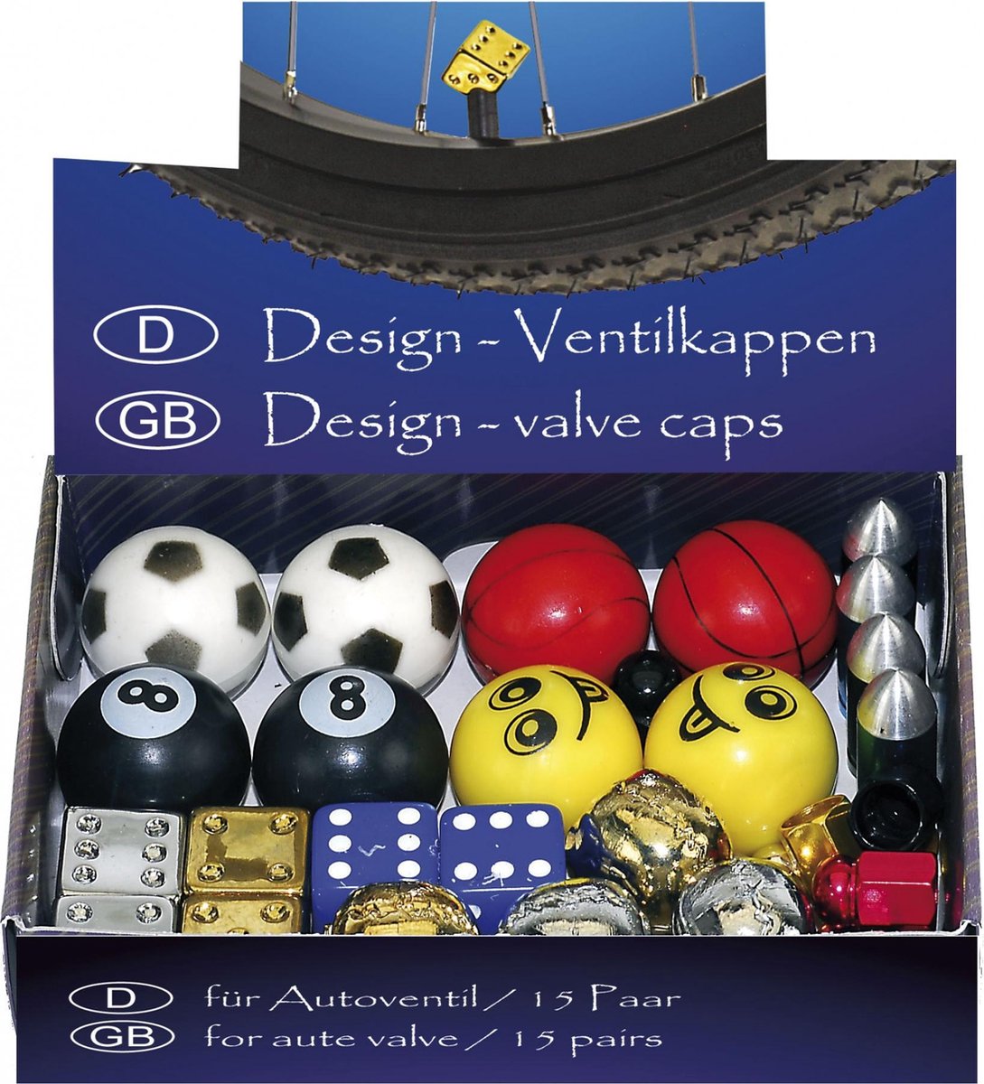 M-wave Ventiel Dopjes Set 15 Paar